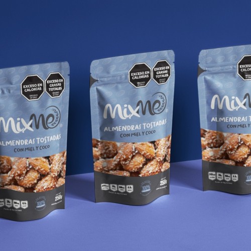 Almendras tostadas con miel y coco 250g DOYPACK