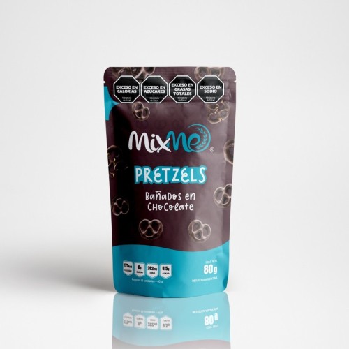Pretzel bañado en Chocolate 80g